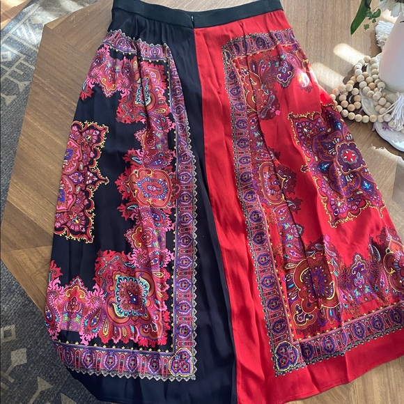 Per se  paisley skirt  clrb - Picture 4 of 7